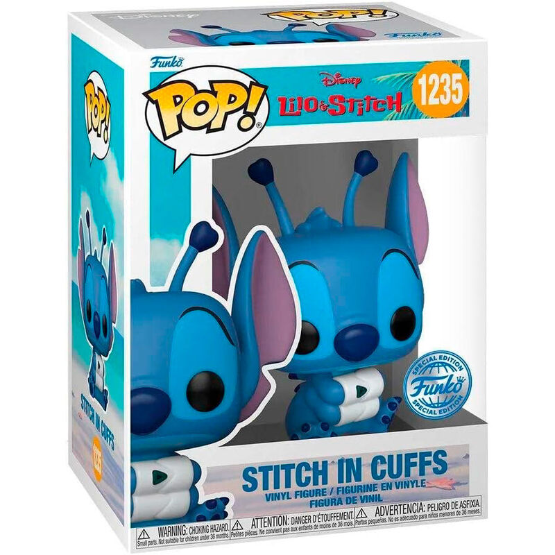 Figura POP Disney Lilo & Stitch - Stitch in Cuffs Exclusive FUNKO