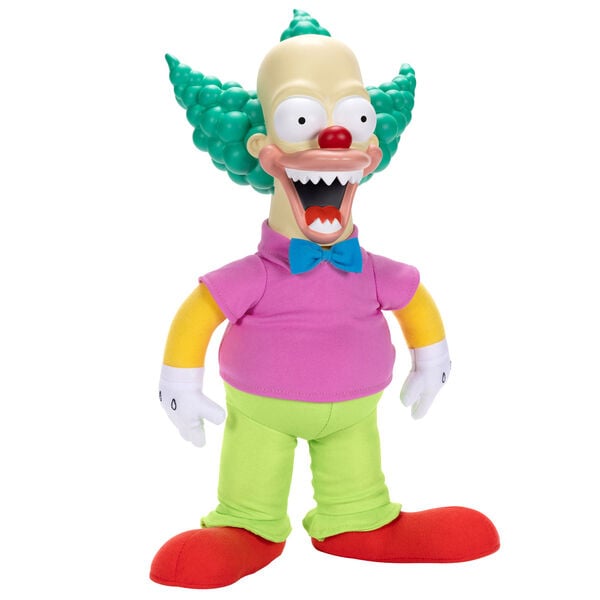 Muñeco parlante Krusty El Payaso Los Simpsons ingles 44cm JAKKS PACIFIC