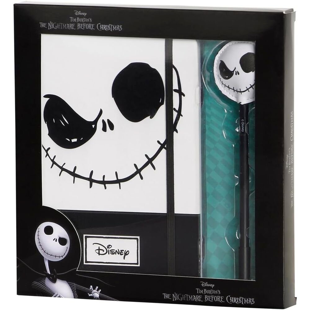 Diario + boligrafo Pesadilla Antes de Navidad Disney KARACTERMANIA