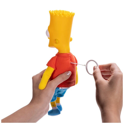 Peluche parlante Bart Shelf Los Simpsons ingles 33cm JAKKS PACIFIC
