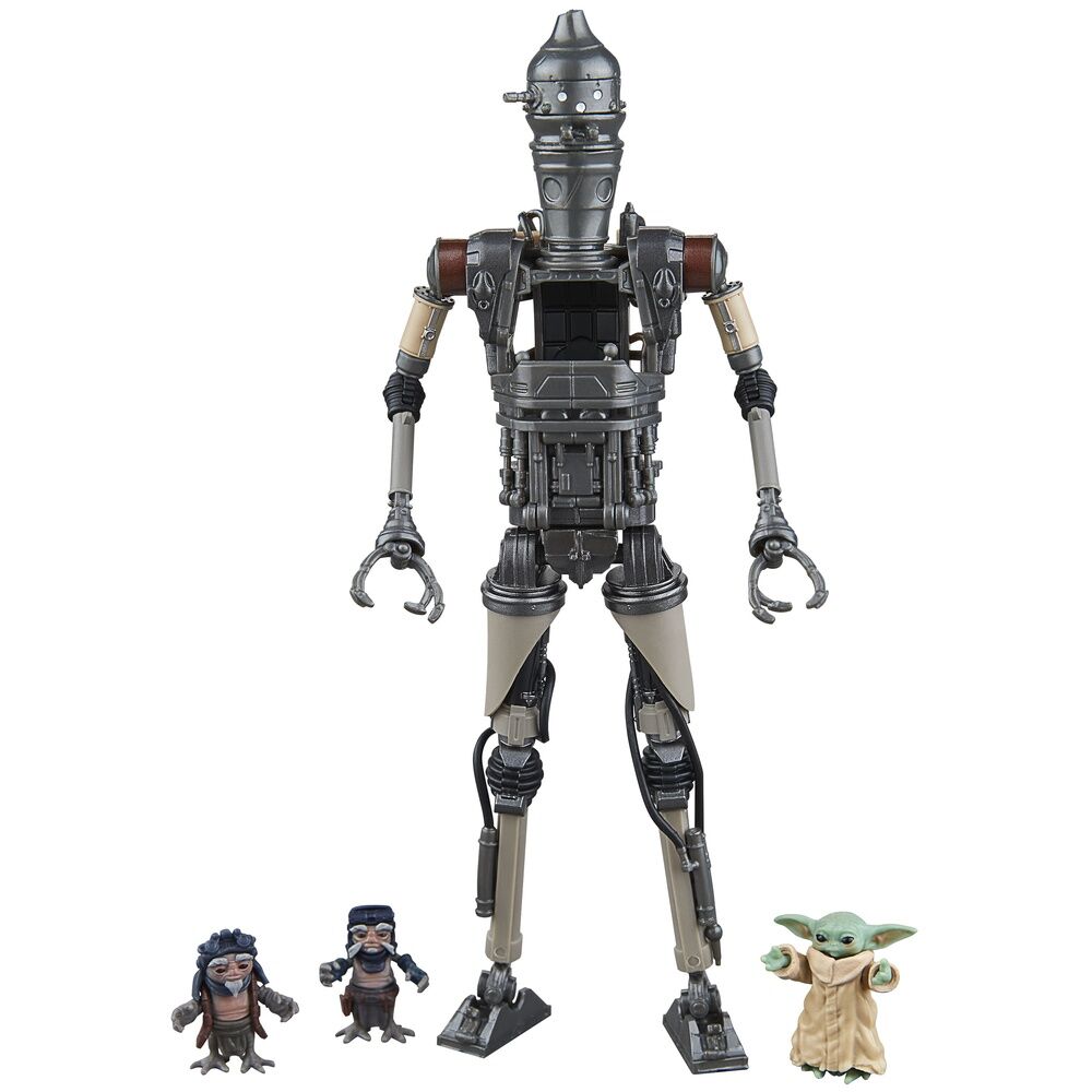 Set figuras IG-12 & Grogu The Mandalorian Star Wars 15cm HASBRO