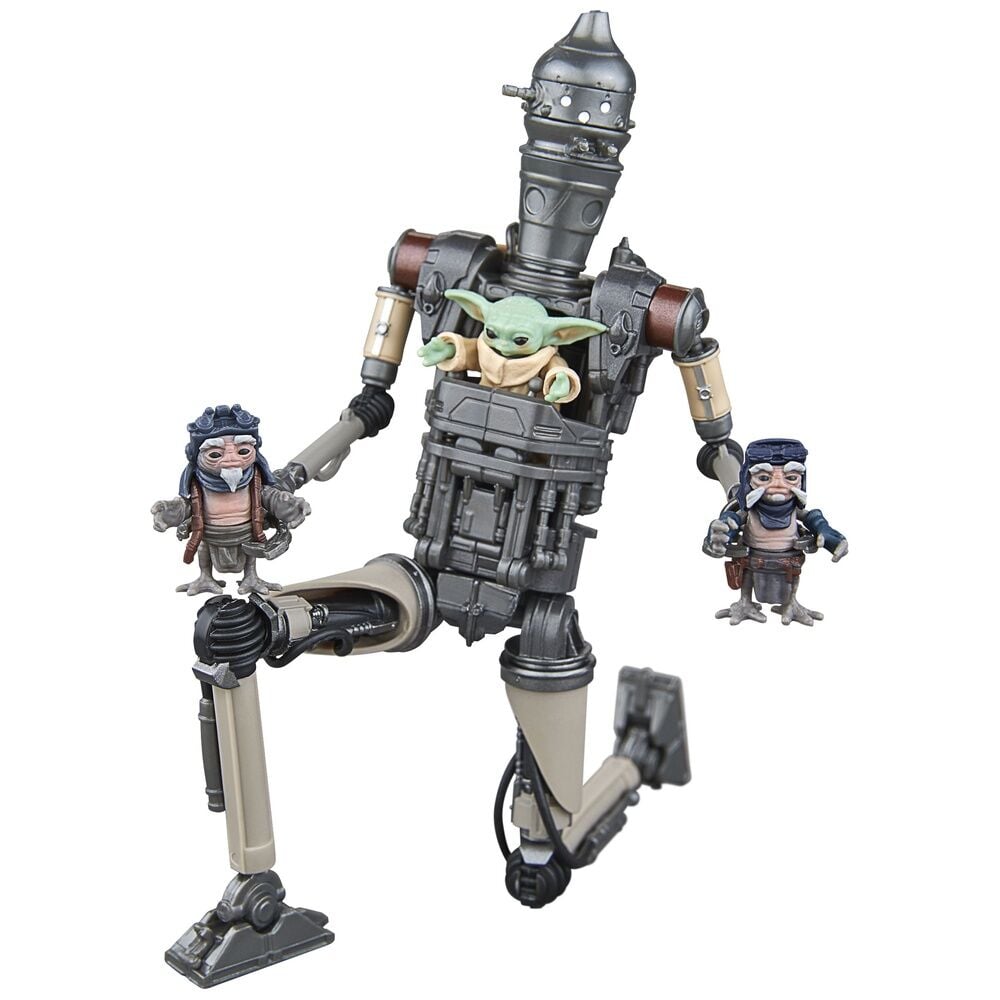Set figuras IG-12 & Grogu The Mandalorian Star Wars 15cm HASBRO