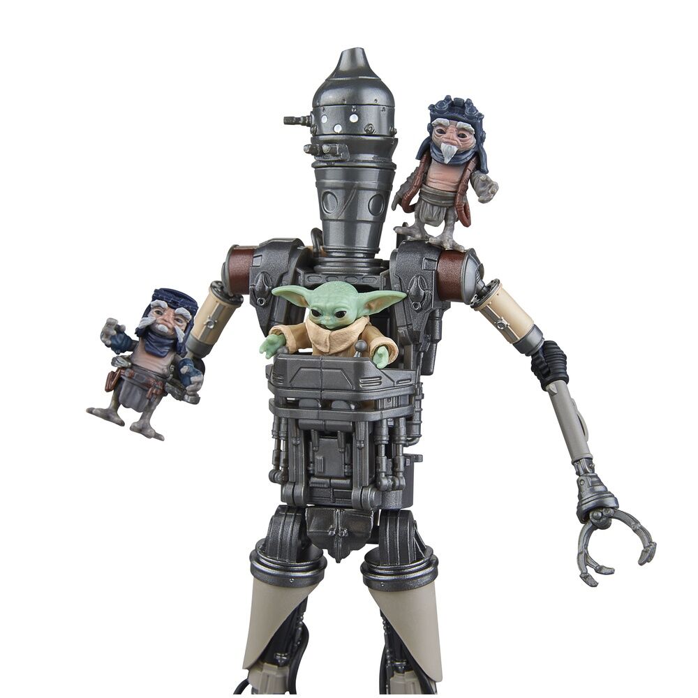Set figuras IG-12 & Grogu The Mandalorian Star Wars 15cm HASBRO