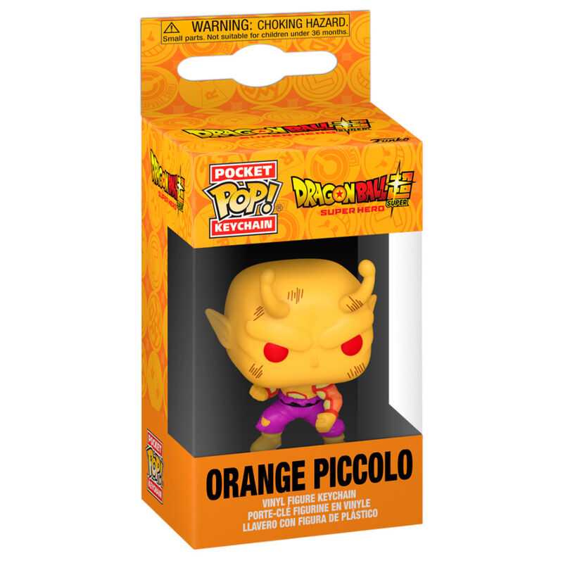 Llavero Pocket POP Dragon Ball Super Super Hero Orange Piccolo FUNKO