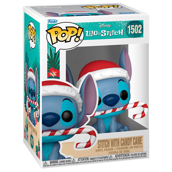 Figura POP Disney Stitch with Candy Cane FUNKO