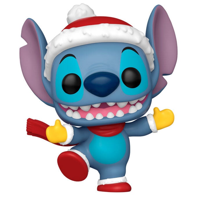 Figura POP Disney Stitch with Santa Hat FUNKO