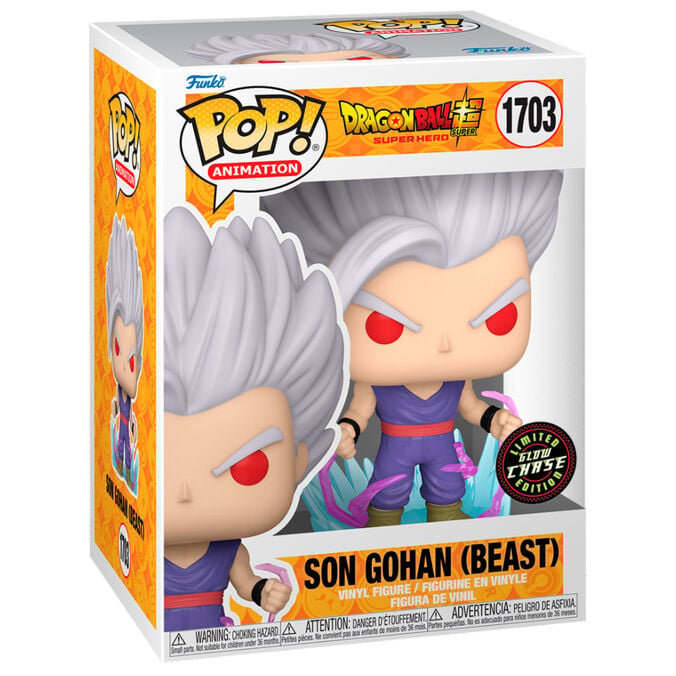 Figura POP Dragon Ball Super Super Hero Gohan Beast Chase FUNKO