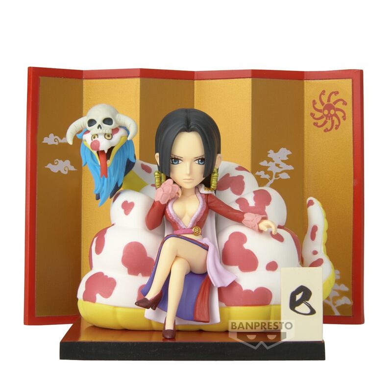 Figura Boa Hancock & Salome World Collectable Special One Piece 6cm BANPRESTO
