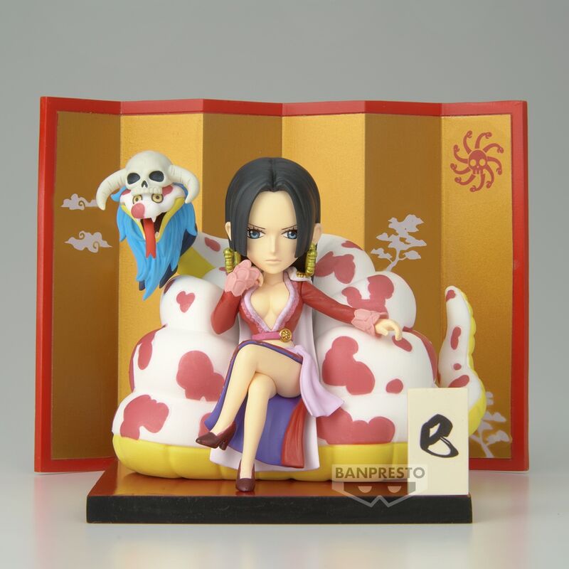 Figura Boa Hancock & Salome World Collectable Special One Piece 6cm BANPRESTO