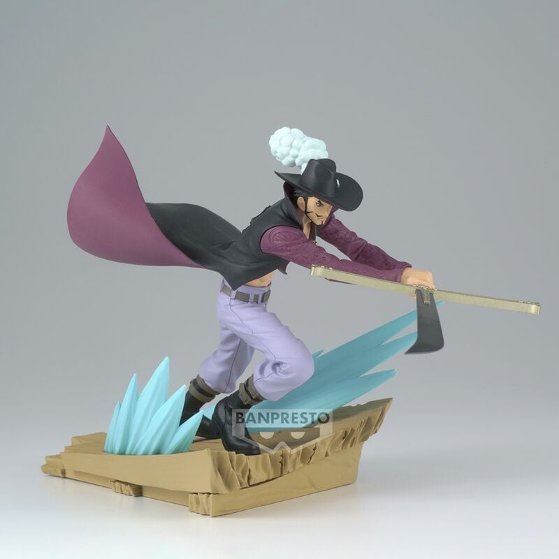 Figura Dracule Mihawk Senkozekkei One Piece 12cm BANPRESTO