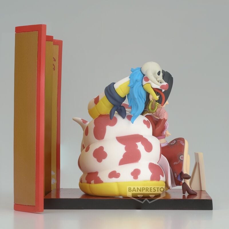 Figura Boa Hancock & Salome World Collectable Special One Piece 6cm BANPRESTO