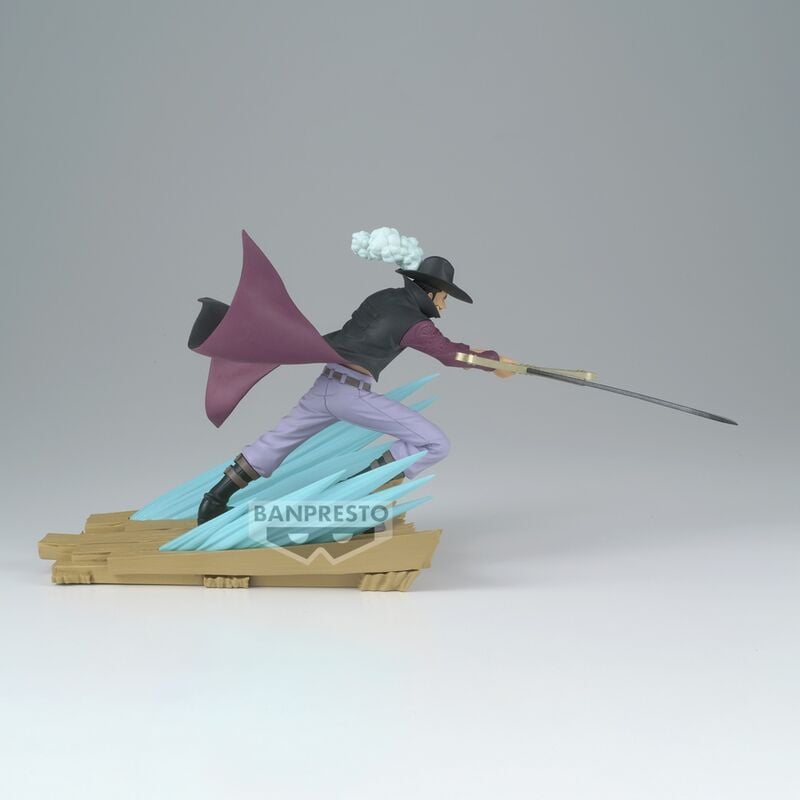 Figura Dracule Mihawk Senkozekkei One Piece 12cm BANPRESTO