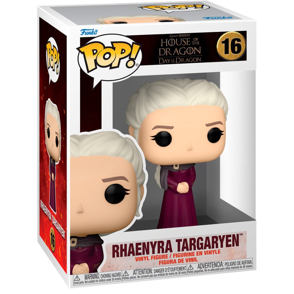 Figura POP La Casa del Dragon 3 Rhaenyra Targaryen FUNKO