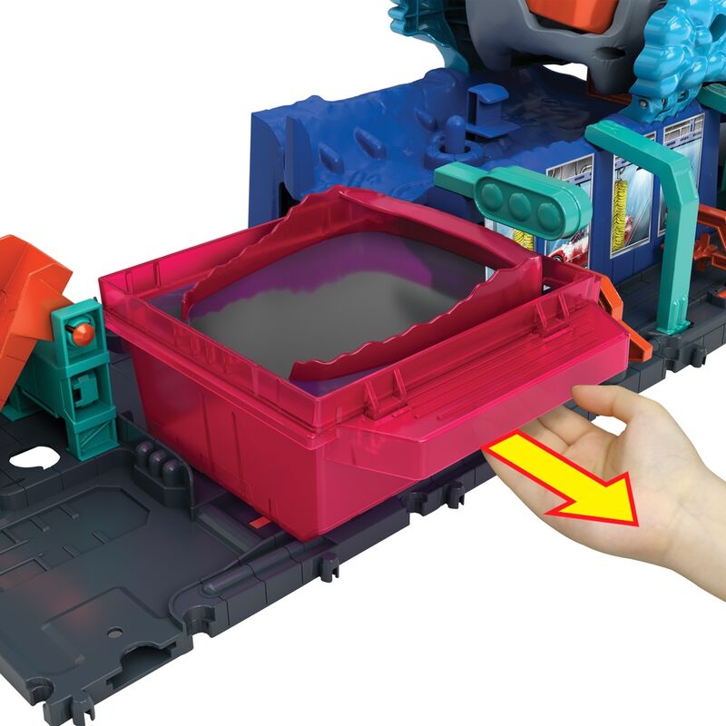 Tunel de Lavado con Tiburón Hot Wheels City MATTEL