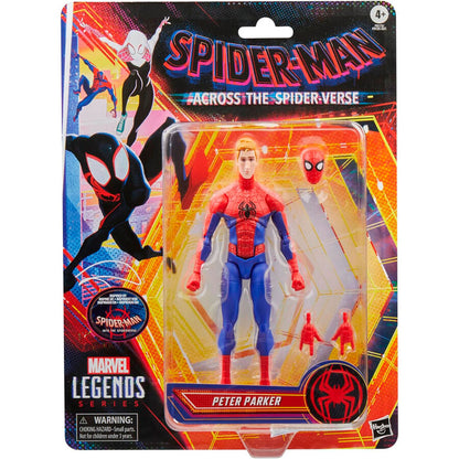 Figura Peter Parker Across The Spider-Verse Spider-Man Marvel 15cm HASBRO