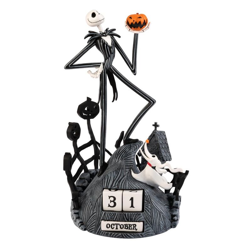 Calendario Perpetuo 3D Jack Pesadilla Antes de Navidad Disney ERIK