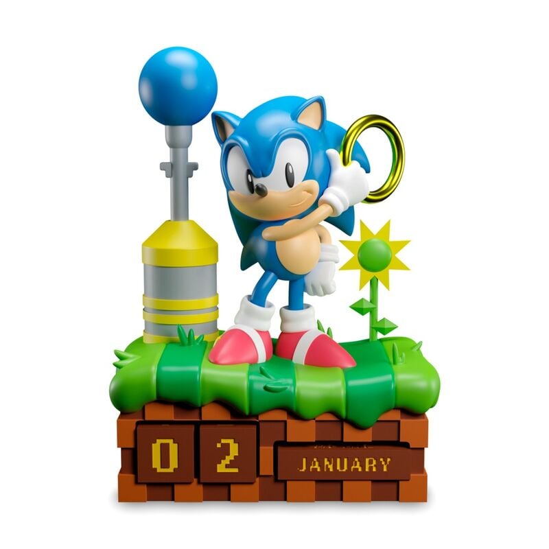 Calendario Perpetuo 3D Sonic the Hedgehog ERIK