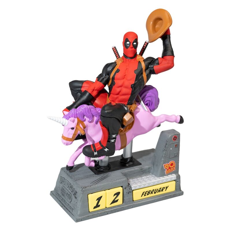 Calendario Perpetuo 3D Deadpool Marvel ERIK