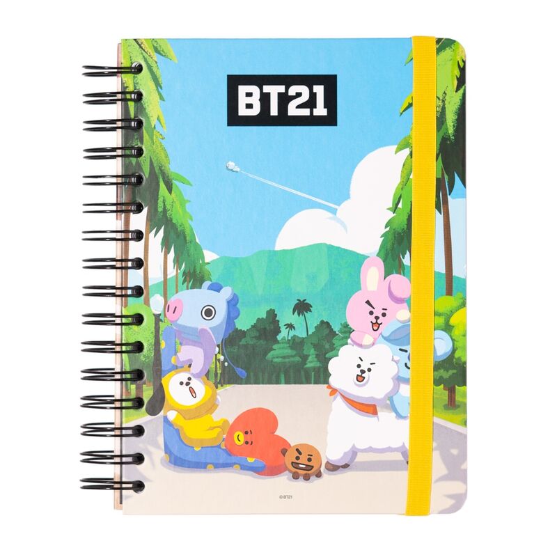Cuaderno A5 BT21 ERIK