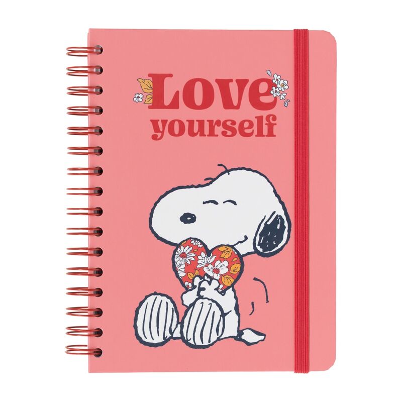 Cuaderno A5 Love Yourself Snoopy ERIK