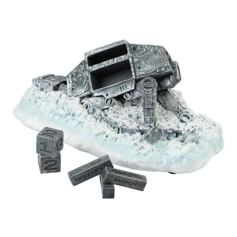 Calendario Perpetuo 3D AT-AT Derribado Star Wars ERIK