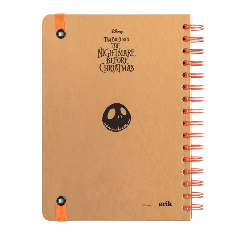 Cuaderno A5 Pesadilla Antes de Navidad Disney ERIK