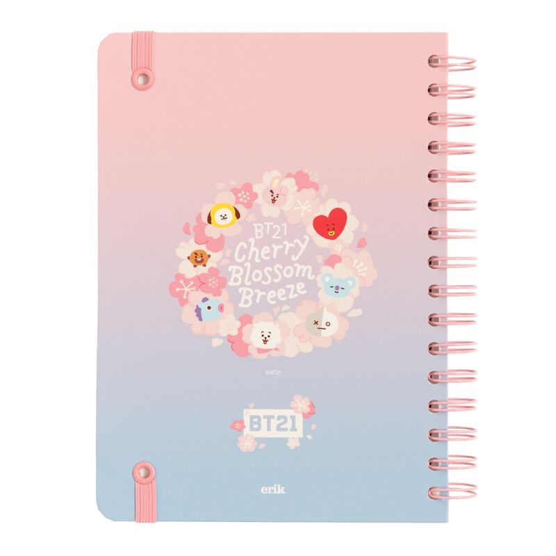 Cuaderno A5 Sakura BT21 ERIK
