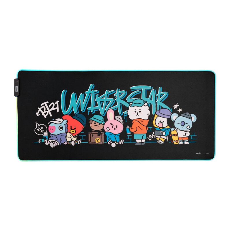 Alfombrilla gaming Led BT21 ERIK