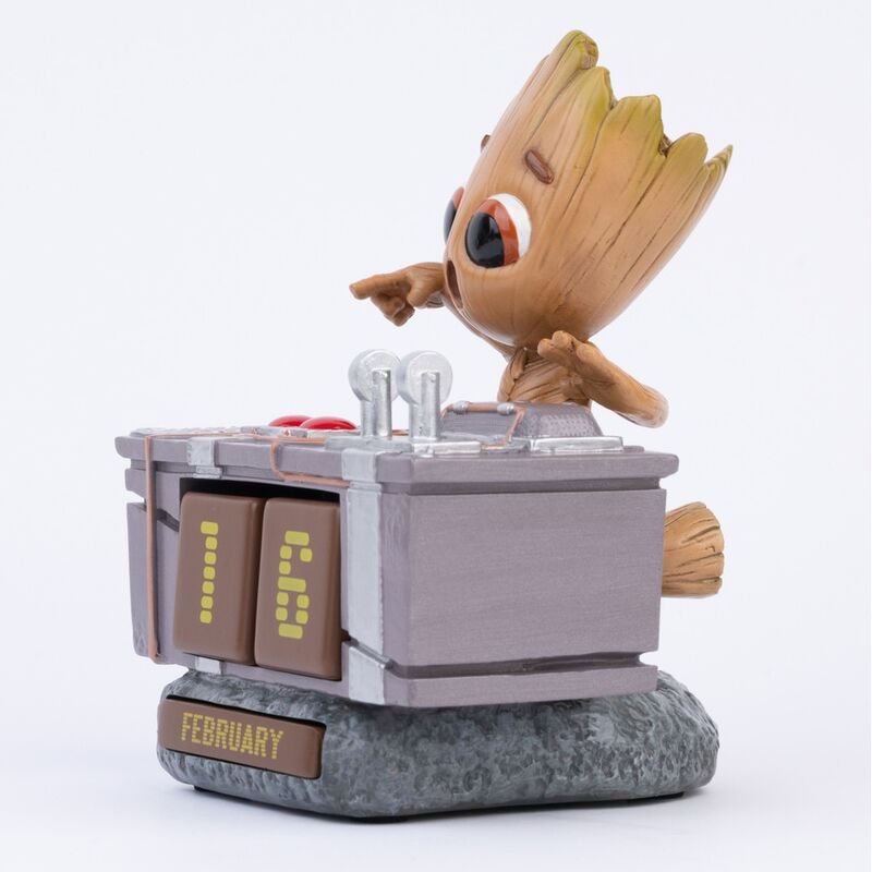 Calendario Perpetuo 3D Groot Death Button Guardianes de la Galaxia Marvel ERIK