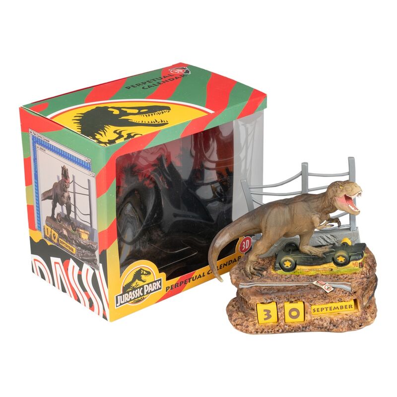 Calendario Perpetuo 3D Jurassic Park ERIK