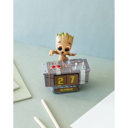 Calendario Perpetuo 3D Groot Death Button Guardianes de la Galaxia Marvel ERIK