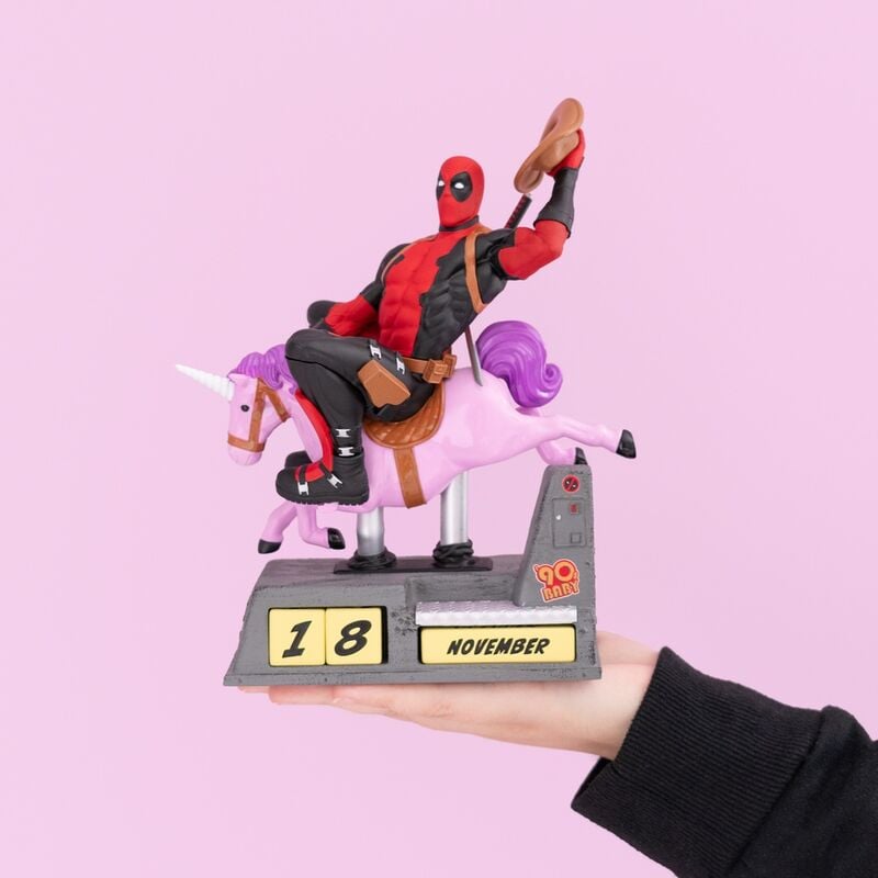Calendario Perpetuo 3D Deadpool Marvel ERIK