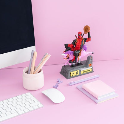 Calendario Perpetuo 3D Deadpool Marvel ERIK