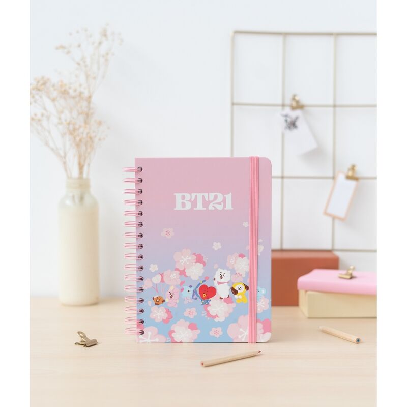Cuaderno A5 Sakura BT21 ERIK