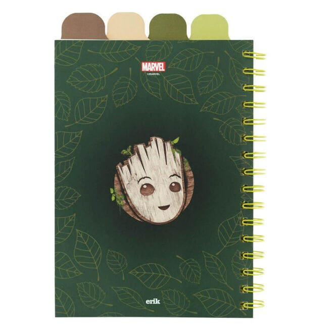 Cuaderno A5 Groot Marvel ERIK