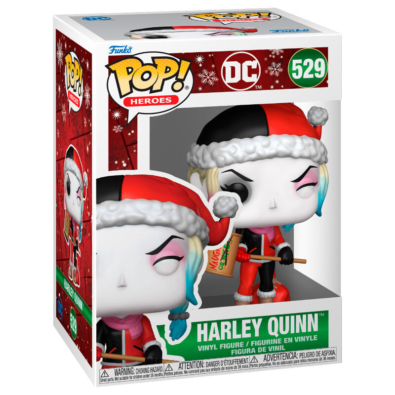 Figura POP DC Comics Harley Quinn Holiday FUNKO