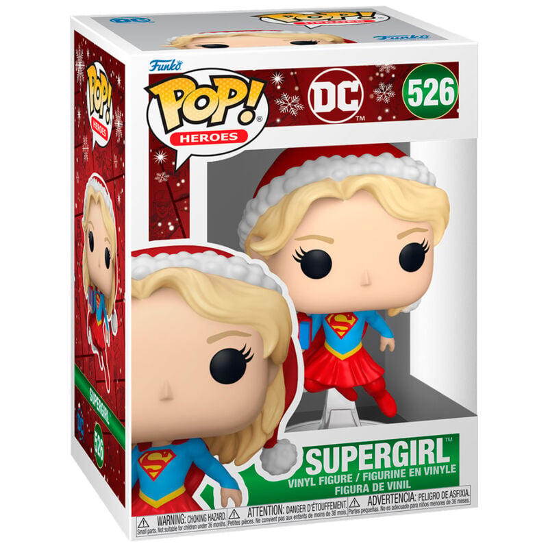 Figura POP DC Comics Supergirl Holiday FUNKO