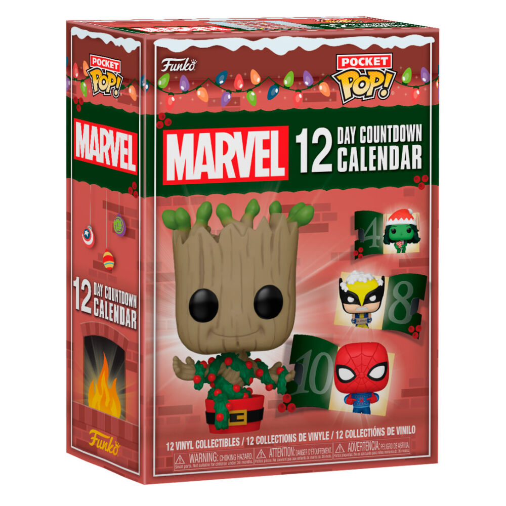 Calendario Adviento 12 Day Marvel FUNKO