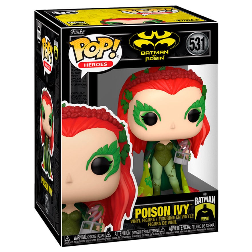 Figura POP DC Comics Batman y Robin Poison Ivy FUNKO