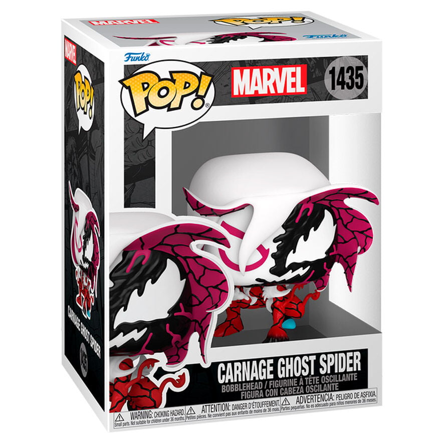 Figura POP Marvel Carnage Ghost Spider FUNKO