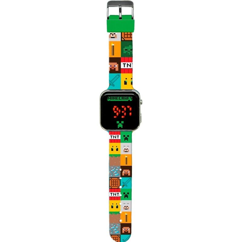 Reloj led Minecraft KIDS LICENSING