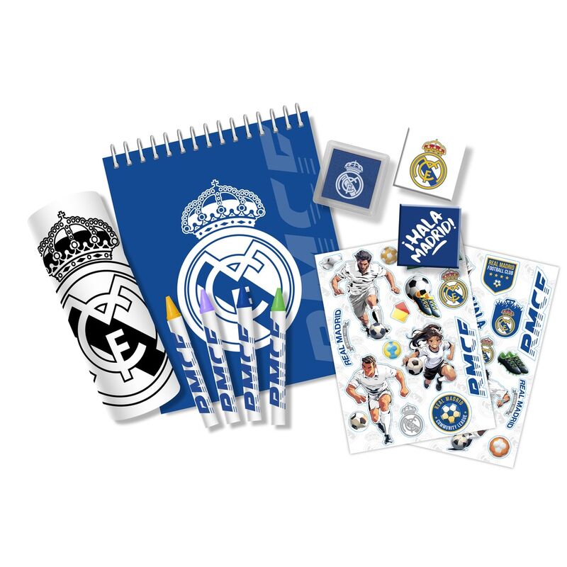 Maletin 3D papeleria Real Madrid KIDS LICENSING