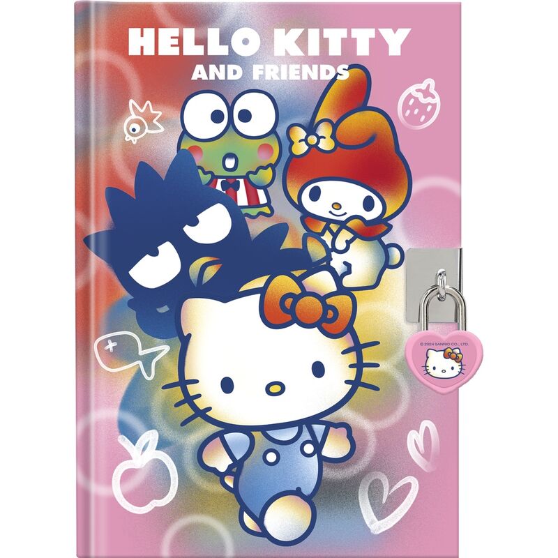 Diario + boligrafo magico + boligrafo topper Hello Kitty KIDS LICENSING