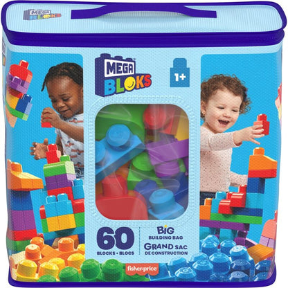 Bolsa Mega Bloks azul 60pzs FISHER-PRICE