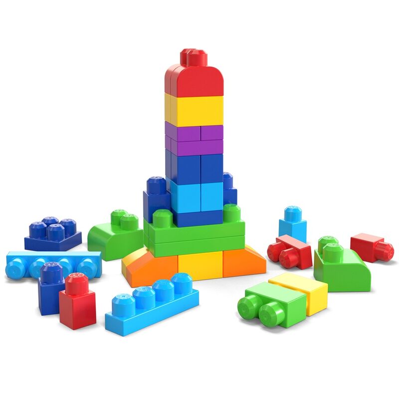 Bolsa Mega Bloks azul 60pzs FISHER-PRICE