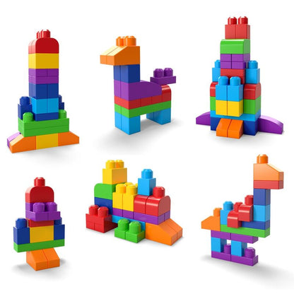 Bolsa Mega Bloks azul 60pzs FISHER-PRICE