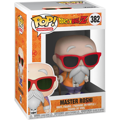 Figura POP Dragon Ball Z Gohan Master Roshi with Staff FUNKO
