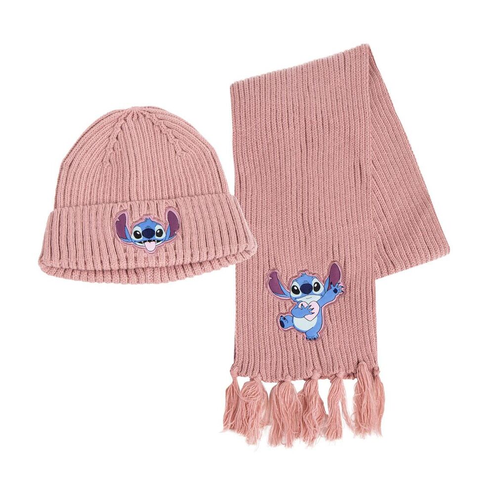 Set gorro y bufanda Stitch Disney CERDÁ