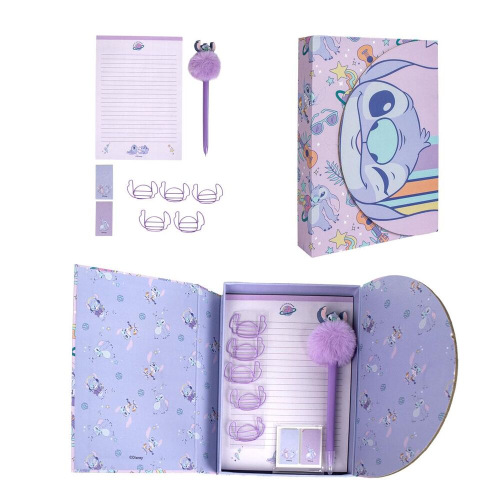 Set papeleria Stitch Disney CERDÁ