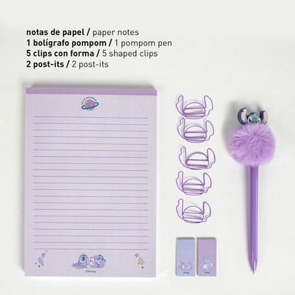 Set papeleria Stitch Disney CERDÁ